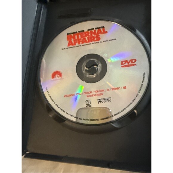 Internal Affairs (DVD, 1999, Widescreen) - Picture 3 of 4
